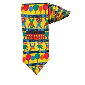 Shriners Hospital Children The Heart Of It All 2002-2003 Necktie Silk
